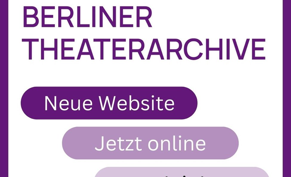 Runder Tisch Berliner Theaterarchiv