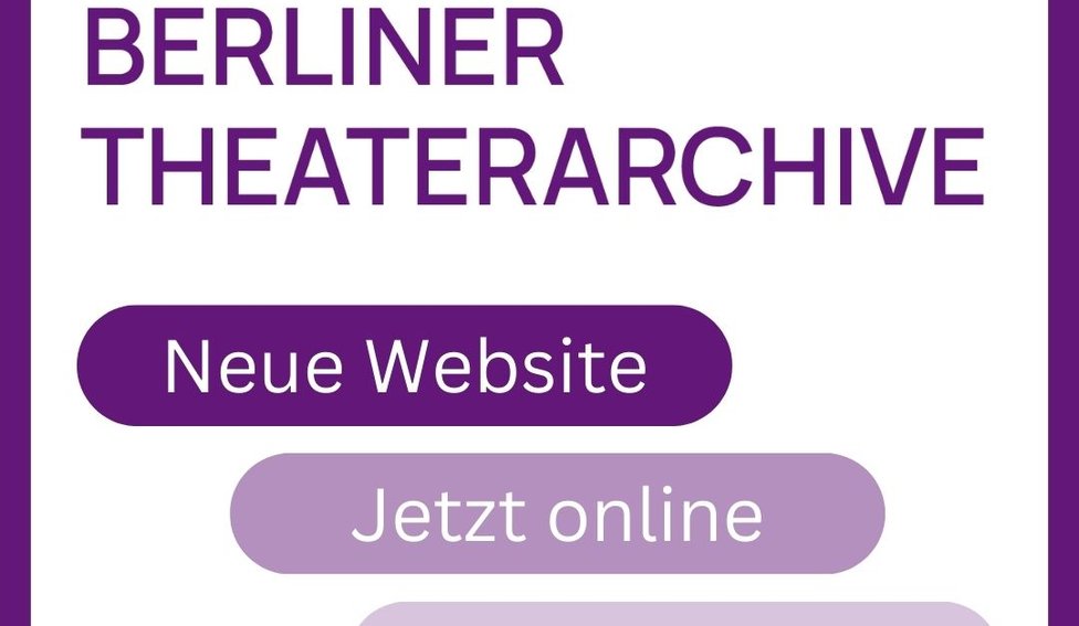 Runder Tisch Berliner Theaterarchive