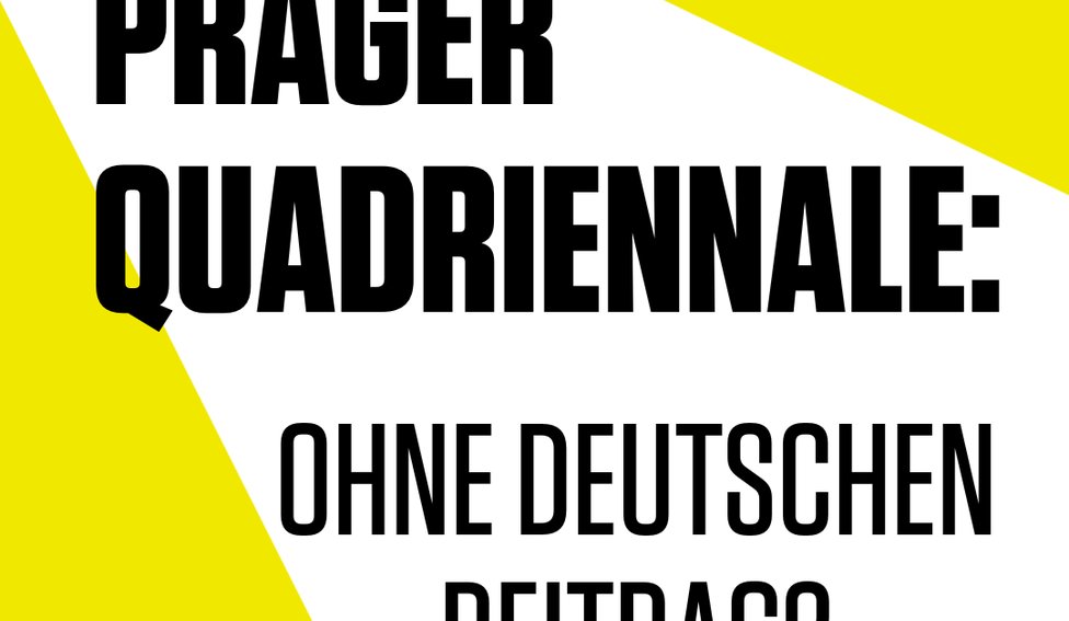 APPELL: DEUTSCHEN BEITRAG ZUR PRAGER QUADRIENNALE SICHERN!