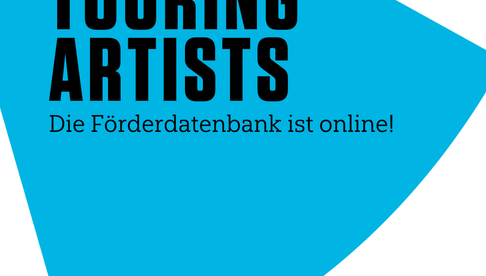 touring artists: the new funding database is online!